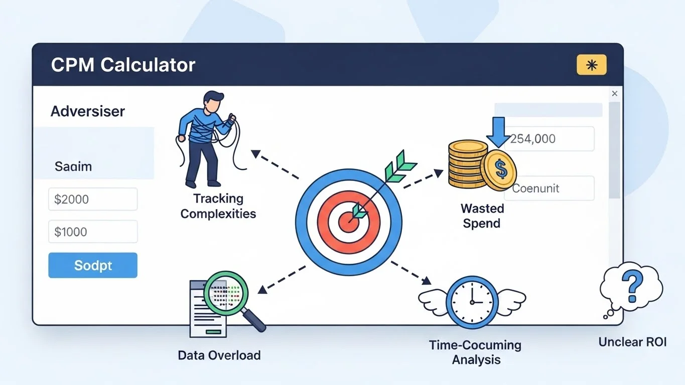 CPM Calculator - Calculate Cost Per Thousand Impressions Advertiser Pain Points This CPM Calculator Targets