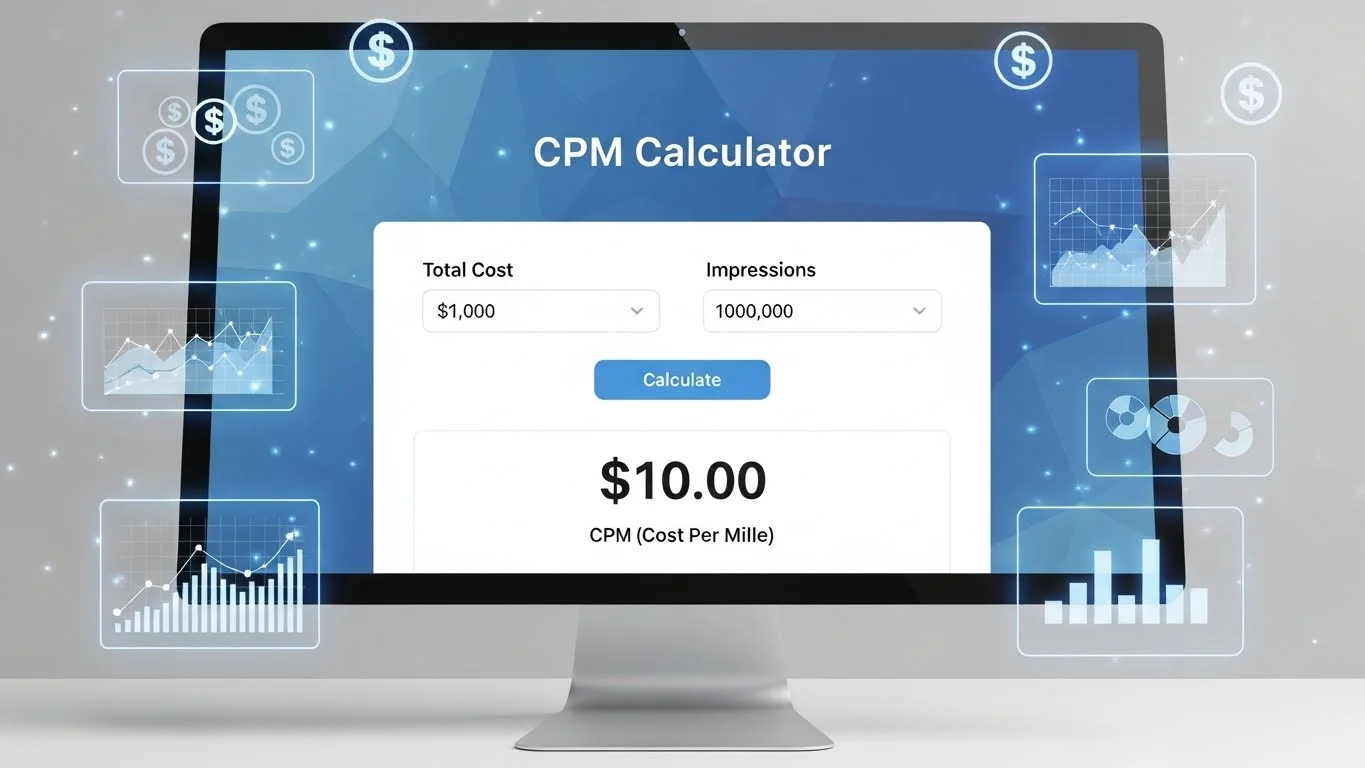 CPM Calculator - Calculate Cost Per Thousand Impressions CPM Calculator