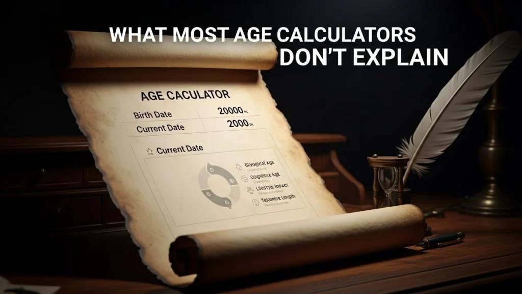Age Calculator: Exact Age, Pet Years, Pregnancy & Zodiac Sign What Most Age Calculators Don